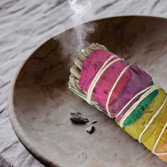 Salbei Chakra Smudge Räuchern Hausreinigung