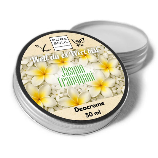 Deo Creme Jasmin - Frangipani - 50 ml