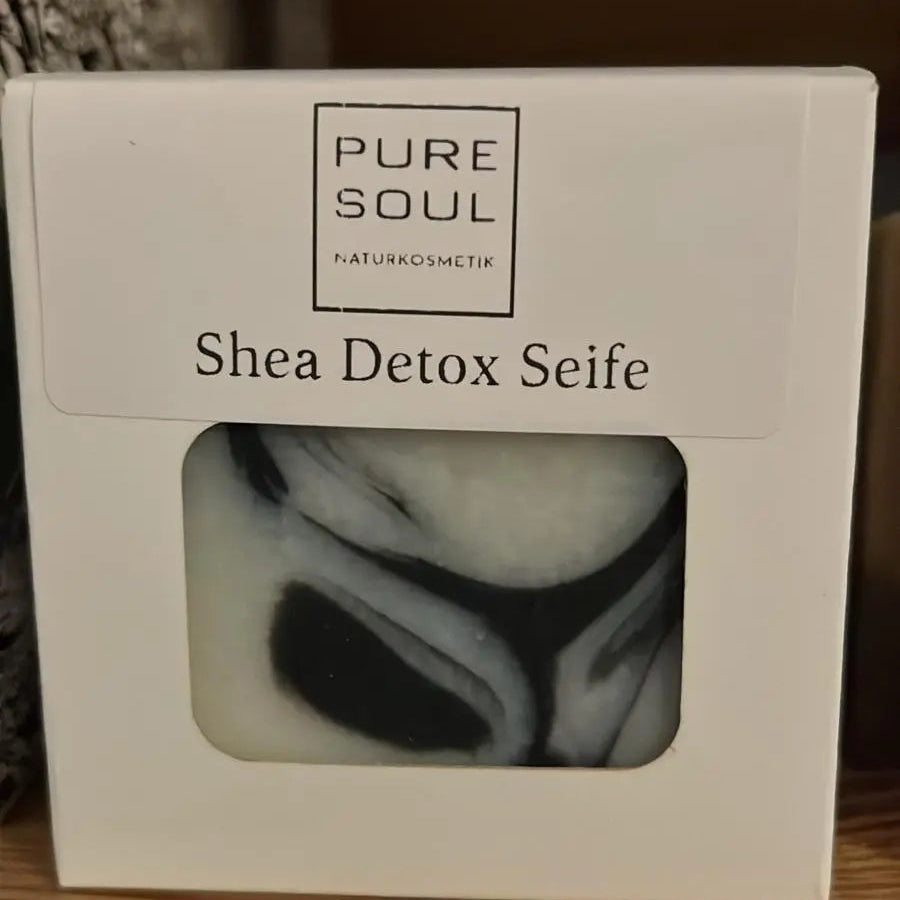 Seife Sheabutter & Aktivkohle Detox