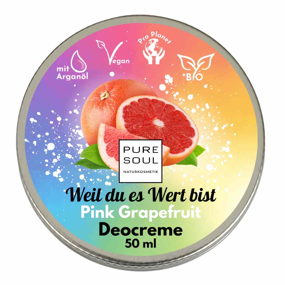 Deo Creme MINI Reisegröße 15ml - PURE SOUL Naturkosmetik