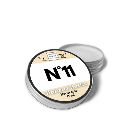 Deo Creme MINI Reisegröße 15ml - PURE SOUL Naturkosmetik