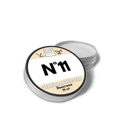 Deo Creme MINI Reisegröße 15ml - PURE SOUL Naturkosmetik