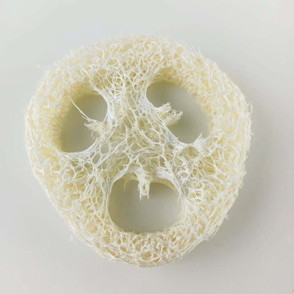 Luffa Schwamm Scheibe Ablage für Seife und festes Shampoo - PURE SOUL Naturkosmetik