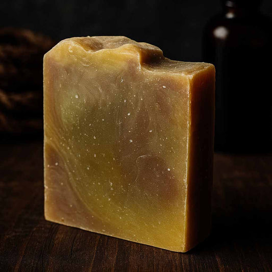 Naturseife Patchouli ätherisches Öl - Bio handgemacht