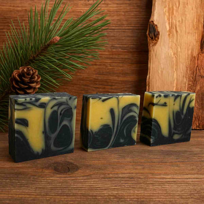 Seife Misty Forest - Zirbe und Zeder - PURE SOUL Naturkosmetik