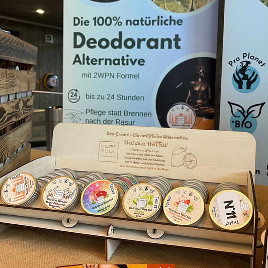 B2B Starterset Deocreme Bestseller 50 ml mit Kiste